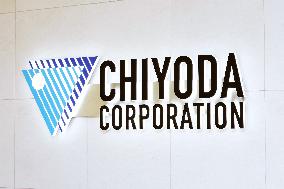 Chiyoda Chemical Engineering & Construction signboard and logo
